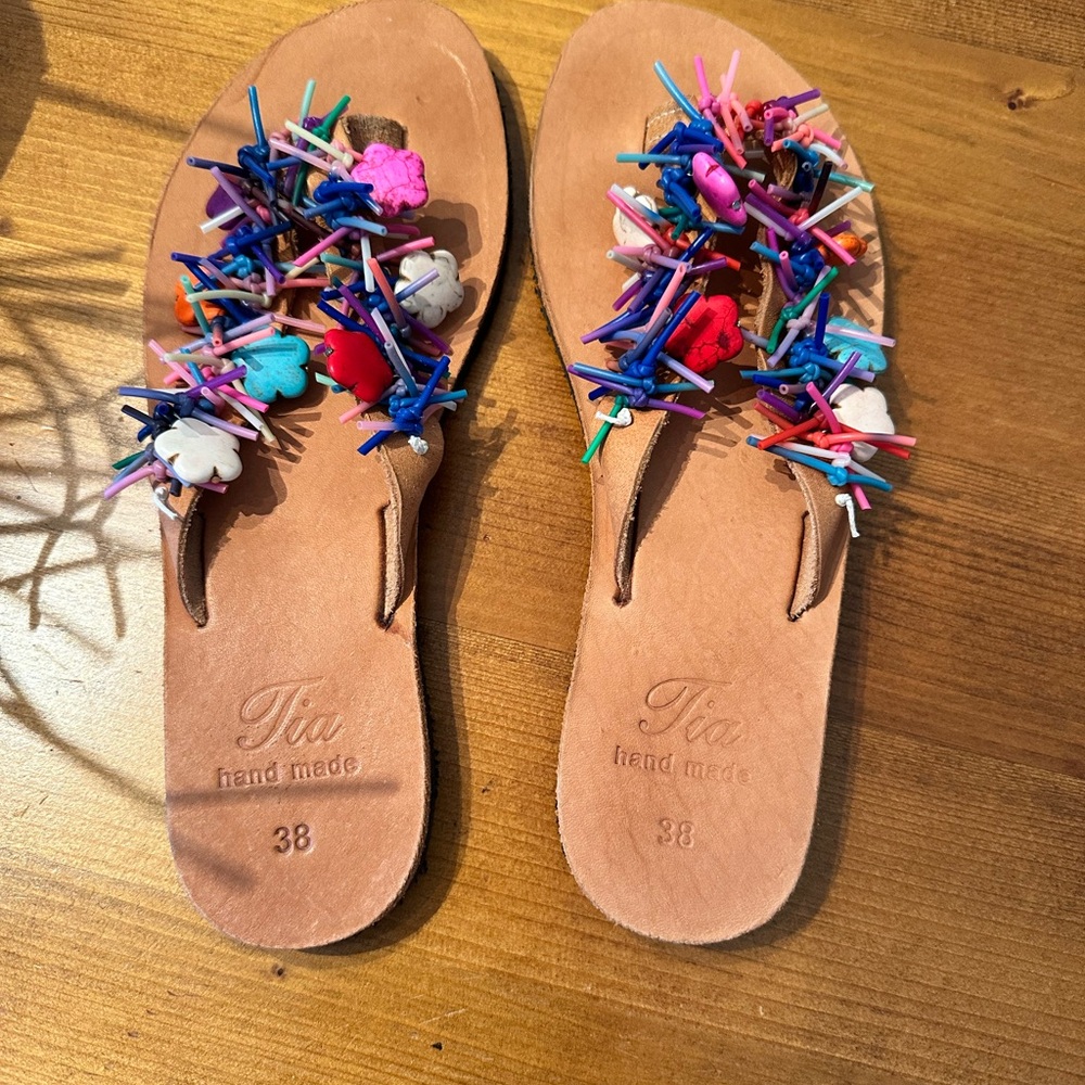 Handmade Multicolor Sandals